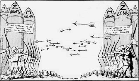 What concept does this Cold War political cartoon represent ...