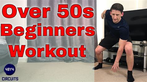 Over 50s Beginners Full Body Cardio Circuit Workout Youtube