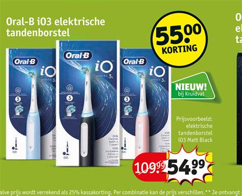 Oral B Elektrische Tandenborstel Promotie Bij Kruidvat