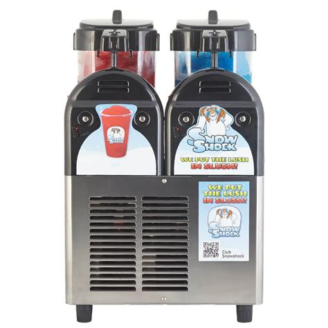 Compact Twin Slush Machine | SnowShock