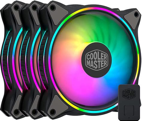 Pack 3 Ventiladores Cooler Master Masterfan ARGB MF120 Halo