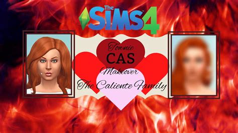 Sims 4 CAS Townie Makeover The Caliente Household YouTube