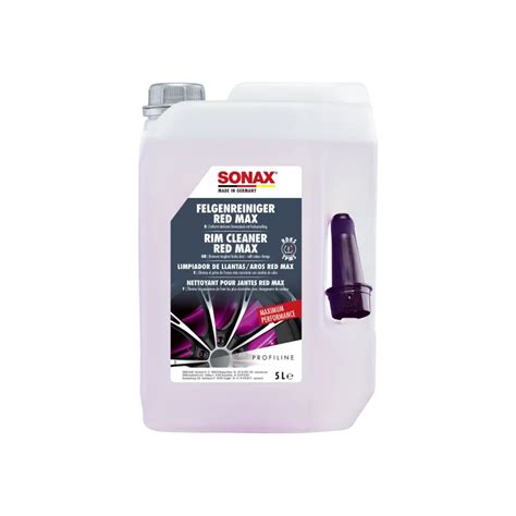 SONAX płyn do mycia felg RED MAX op 5 l Sonax Katowice