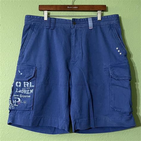 Polo Ralph Lauren Blue Cargo Shorts 🔥🔥🔥 Outdoor Depop