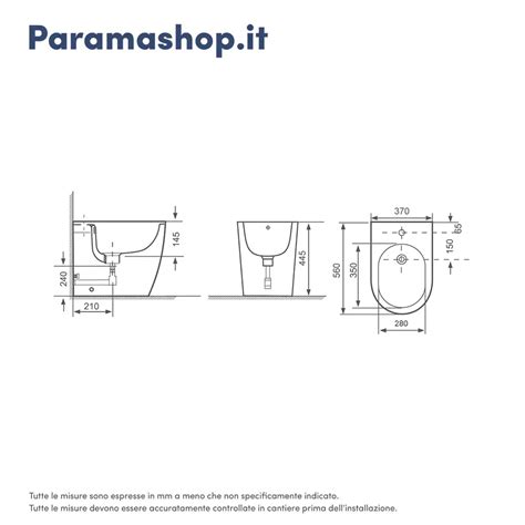 Sanitari Filomuro Comfort In Ceramica Bianco Lucido Vaso Rimless H44 5