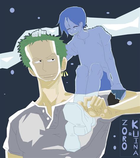 Zoro and Kuina by SpiceWolf18 on DeviantArt