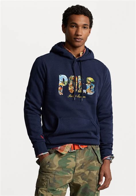 Polo Ralph Lauren Hood Long Sleeve Sweat à Capuche Cruise Navybleu Marine Zalandobe