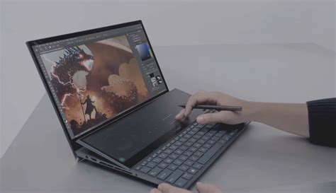 Zenbook De Duas Telas Da Asus Ganha Vers O Alexa E Novo Chip Intel