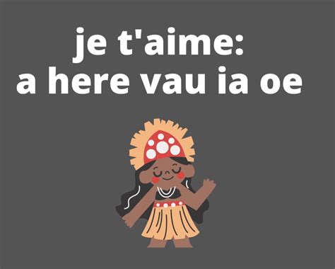 L Art Subtil De Dire Je T Aime En Tahitien