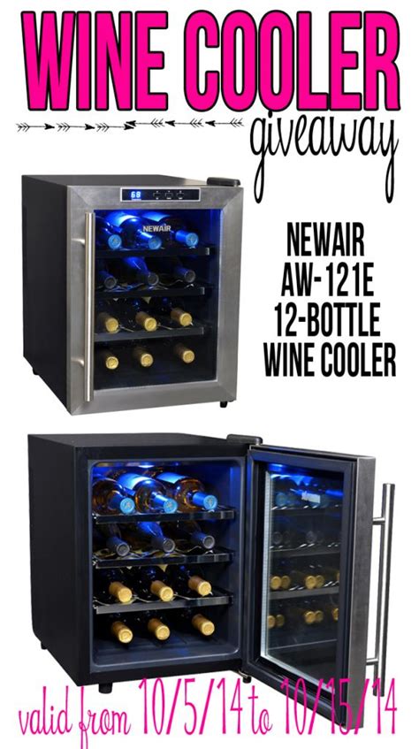 Newair 12 Bottle Wine Cooler Aw 121e Review And Giveaway • Taylor Bradford