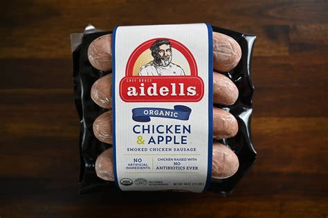 Costco Aidells Organic Chicken Apple Smoked Chicken Sausage Review