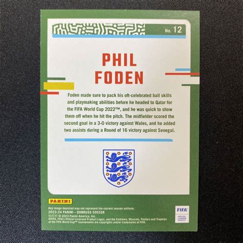 Panini Donruss Phil Foden