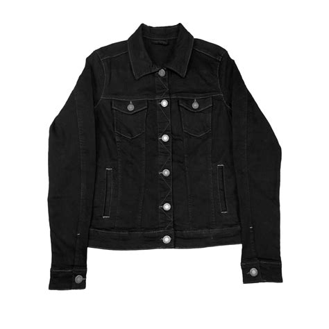 Women Denim Jacket - Black — Persontage