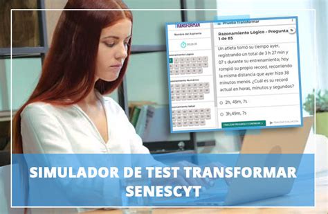 Simulador De Test Transformar Senescyt