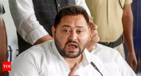 Cannot Fool People Here Tejashwi Yadav Slams Pm Modi Accuses Him