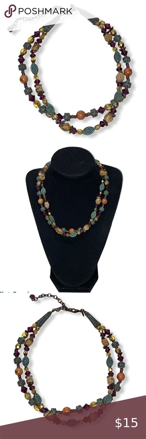 Chicos Double Strand Necklace Double Strand Necklace Double Strand