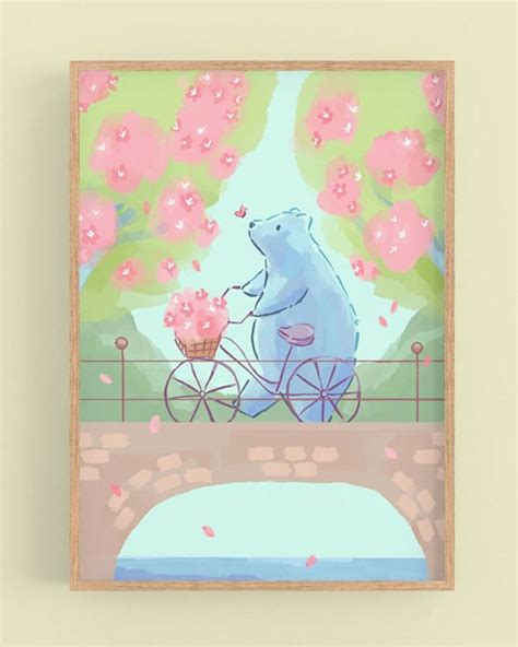 Cute Art Prints For Your Home Office - Super Cute Kawaii!!