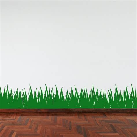 Grass Wall Decal Etsy