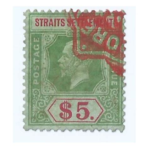 Stamps Malaya Straits Settlements George V Revenue Stamp