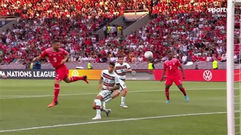 Vídeo Todos os gols de Suíça x Portugal liga das nações ge