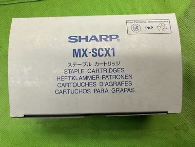 Mx Scx Sharp Staple Cartridge Pack Of Ebay