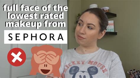 Sephoras Lowest Rated Makeup How Bad Is It Youtube