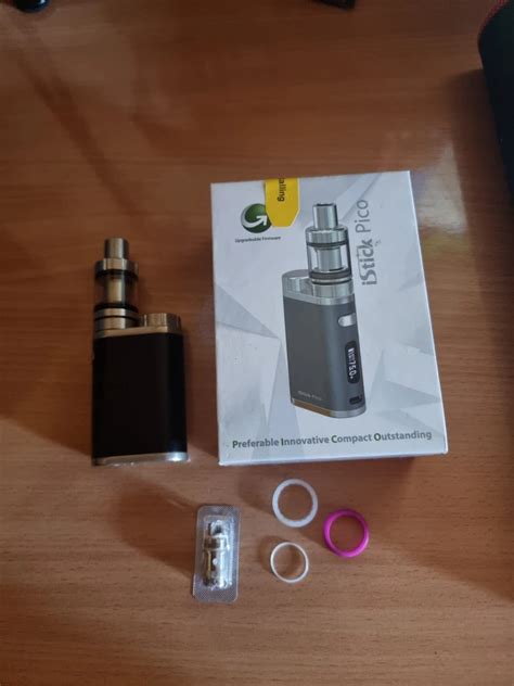 Kit Tigara Electronica Eleaf Istick Pico W Negru Okazii Ro