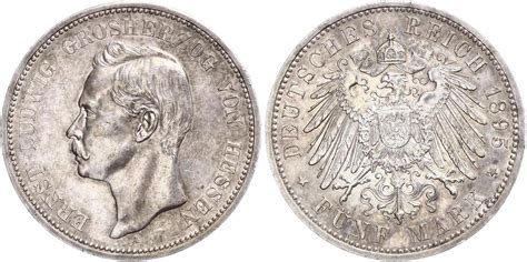 Numisbids Wag Online Ohg Auction Lot Hessen Ernst Ludwig