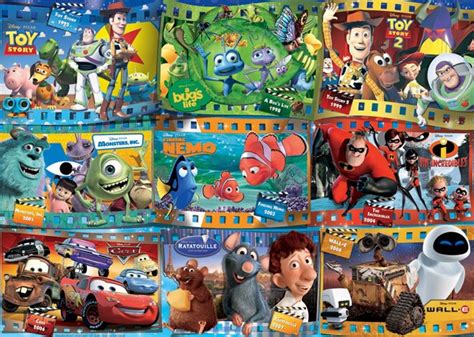 Puzzle Films Disney Pixar 1 000 Pieces Puzzlemaniafr