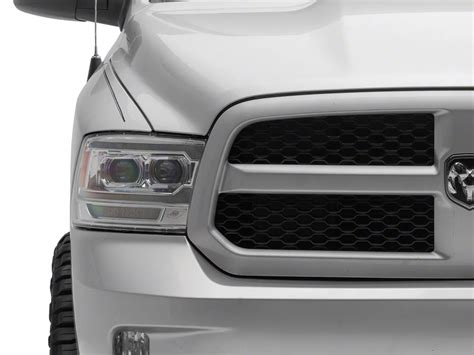 RAM 1500 Pro Series 5th Gen 2500 G2 Style Projector Headlights Chrome