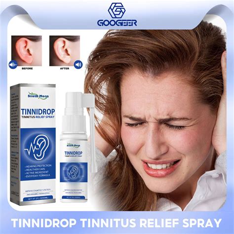 South Moon Tinnitus Relief Spray Anti Tinnitus Earwax Tinnidrop Ear