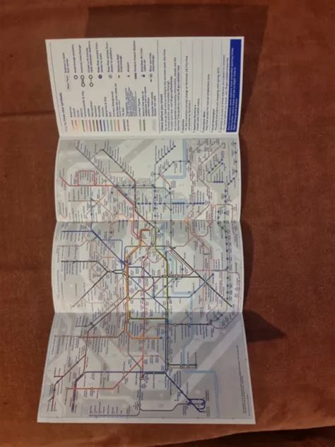 London Underground Tube Map December 2020 £125 Picclick Uk