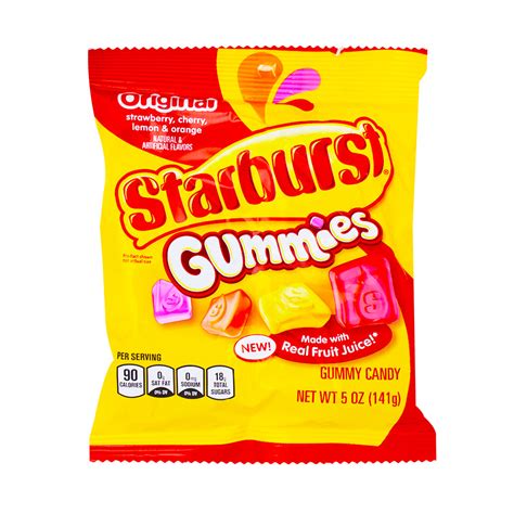 Starburst Gummies Original - 141g | Candy Funhouse – Candy Funhouse CA