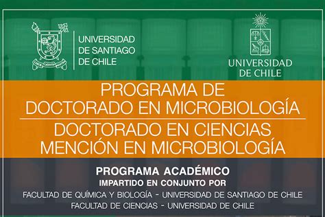 Se Inicia Proceso De Admisión 2022 Programa De Doctorado En Microbiología Usach Doctorado En