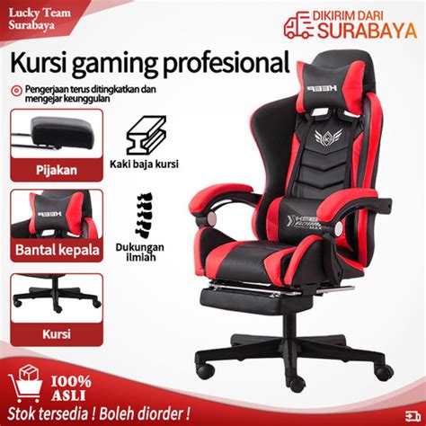 Jual Kursi Gaming Kursi Komputer Rumah Kantor Nyaman Kursi Kantor