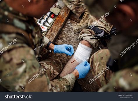 British Special Forces Soldiers Weapons During Stock Photo 1306264543 ...