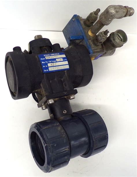 ASAHI AMERICA PNEUMATIC ACTUATOR BP79PN W 1 BALL VALVE SOLENOID