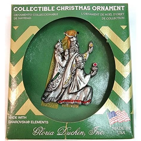 Gloria Vanderbilt Holiday New 206 Gloria Duchin Metal Christmas