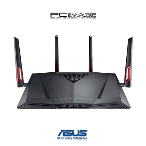 ASUS RT AC88U AC3100 Dual Band WiFi Gaming Router PC Image