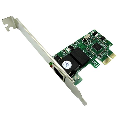 Placas De Rede Ethernet - Placa De Rede Pci-e Express 10/100/1000 Ethernet 2 Espelhos Low Profile ...