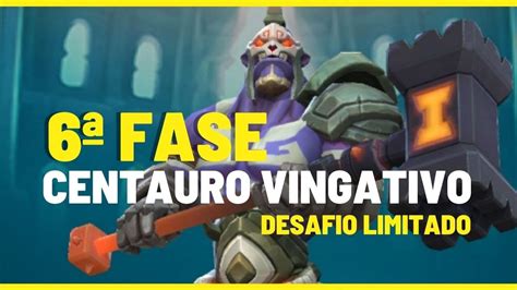 Como Passar Fase Desafio Limitado Centauro Vingativo Tarkus Lords