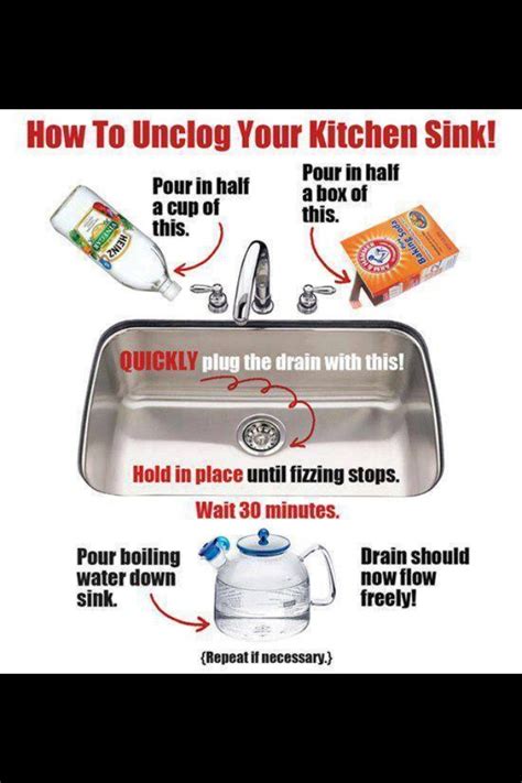 How To Unclog You Kitchen Sink - Musely