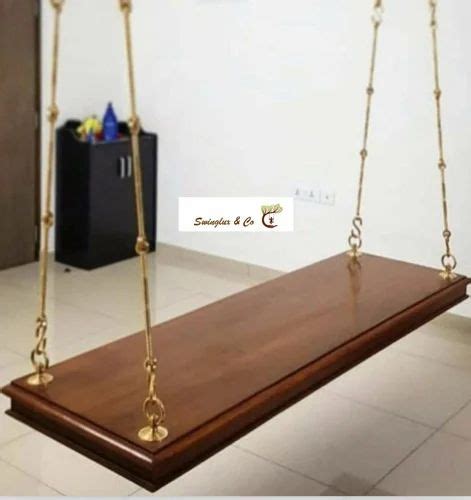 Modern Indoor Wooden Swing Hand Carving At Rs Piece In Chennai