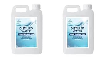 VITSZEE Distilled Water DM Water Pure Di Ionised H2O For