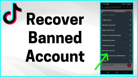 How To Recover Banned TikTok Account TikTok Ban Account Recovery