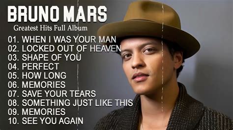 Bruno Mars Full Album 2022 Bruno Mars Greatest Hits Best Bruno Mars Songs And Playlist 2022