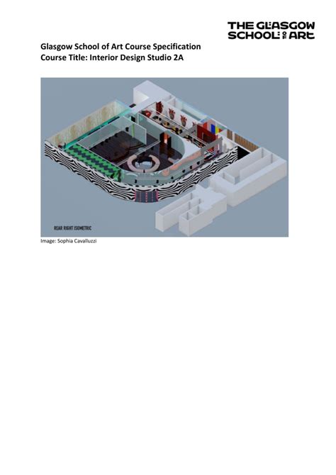 BA Hons Interior Design Studio 2A 2024 25 GSA Documents