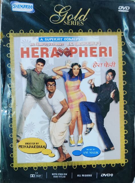 Hera Pheri { 2000} { SHEMAROO DVD 9} { 5.1 Cinema Audio} : Free ...