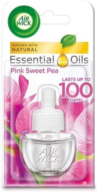 Air Wick Essential Oils Pink Sweet Pea Recarga Para Ambientador