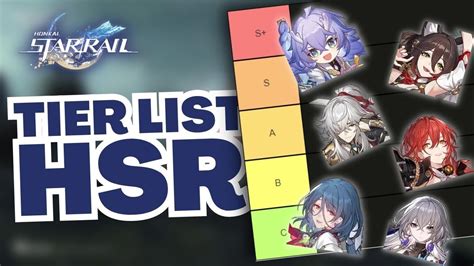 Tier List Hsr Tier List Dari Karakter Hongkai Star Rail Youtube